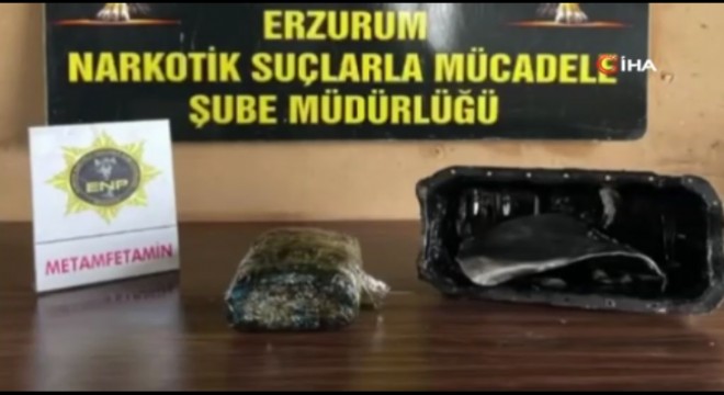 Erzurum’da 3 kilo uyuşturucu ele geçirildi: 2 tutuklama