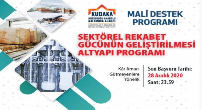 KUDAKA’dan Sektörel Altyapı Programı