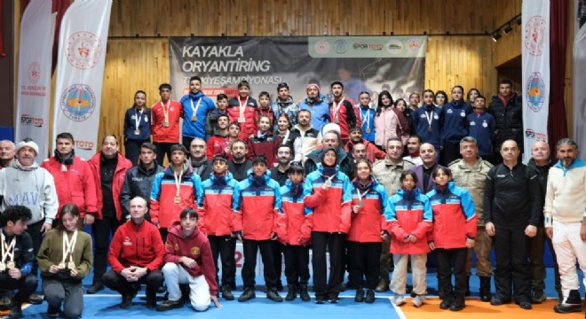 Kayakla Oryantiringde Milli Takım Seçmeleri yapıldı