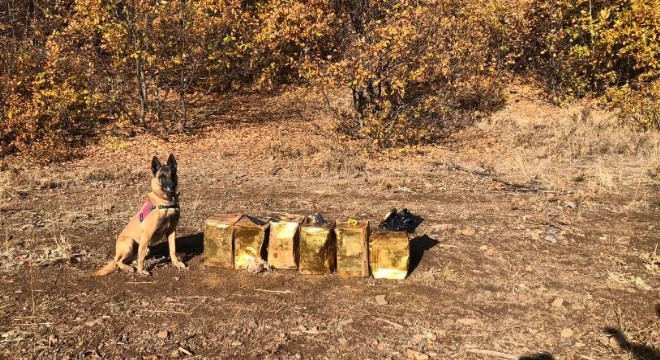 100 kilogram patlayıcı madde ele geçirdi