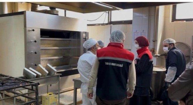 120 gıda işletmesi denetlendi