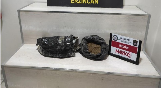 2 kilo 80 gram eroin ele geçirildi