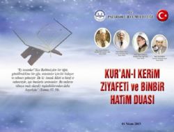Pazaryolu 1001 Hatim Duasına hazırlanıyor