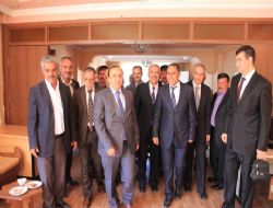 Bayramlaşma gündeminde ‘doğalgaz’ vardı