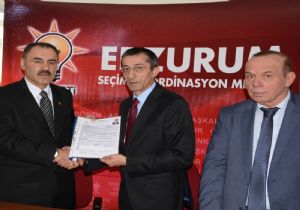 Er, AK Parti’den Milletvekili aday adayı oldu