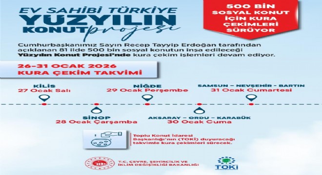 32 ilde kuralar çekildi