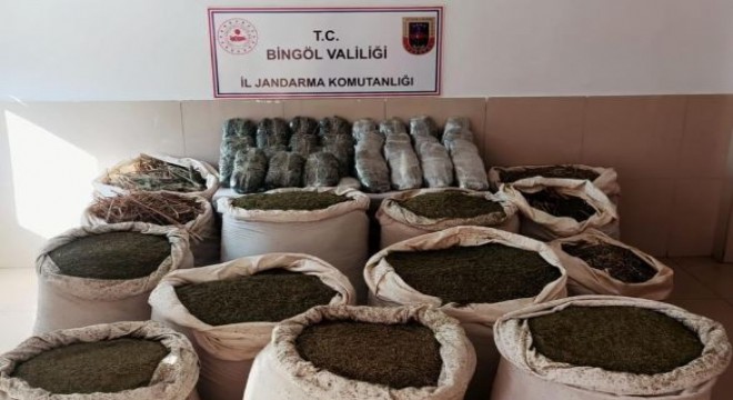 591 kilo esrar ele geçirildi: 3 gözaltı