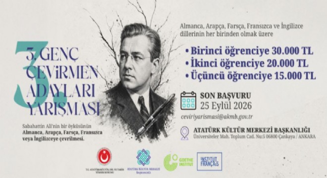 AKMB’den Genç Çevirmen Adayları Yarışması