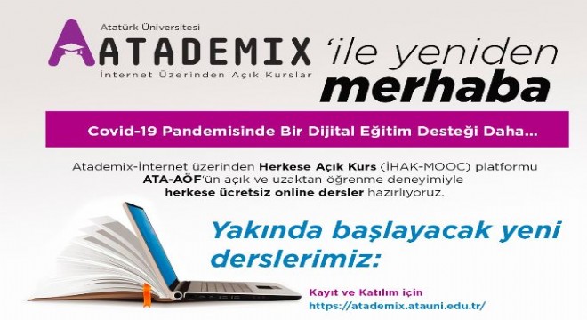 ATADEMİX online proje yazma kursu başlıyor