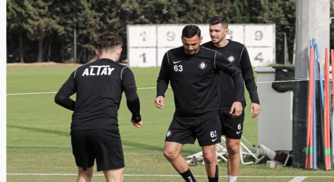 Altay’da Erzurumspor maçı mesaisi