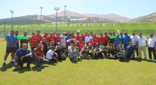 Ampute Milli Futbol Takımı Erzurum da hazırlanıyor