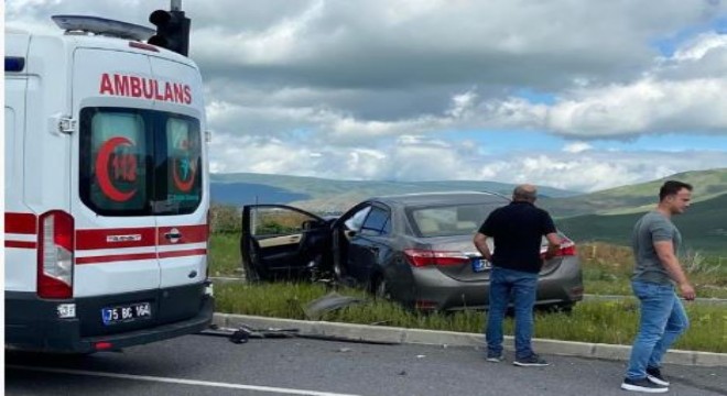 Ardahan yolunda trafik kazası: 4 yaralı