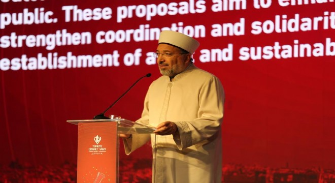 Arpaguş Gazze İnsani Yardım Zirvesine seslendi