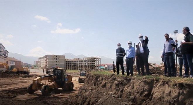 Aziziye’de Sosyal Konut Projesi uygulamada