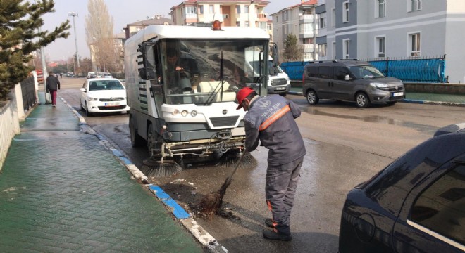 Aziziye’de bahar temizliği