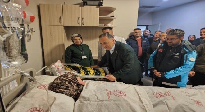 Bingöl’de yeni yılın ilk bebeği 'Mihrişah' oldu