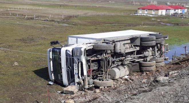 Bingöl yolunda kaza: 1 yaralı