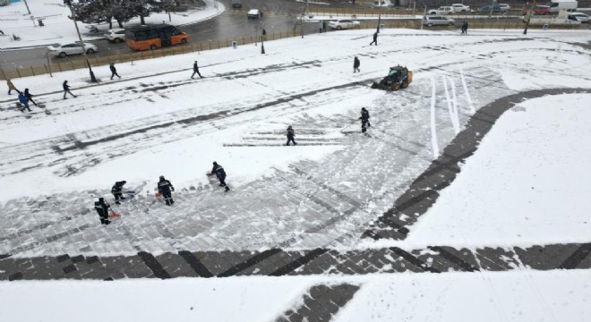 Büyükşehir’den yoğun mesai