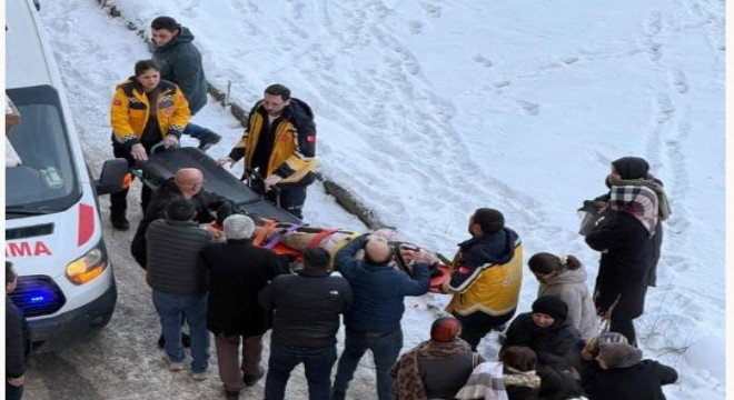 Buz ve kar kütlesi terörüne dikkat!