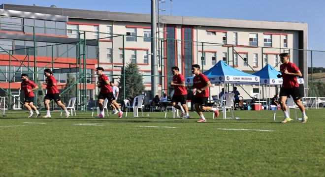 Çorum FK, Beşiktaş mesaisini sürdürdü