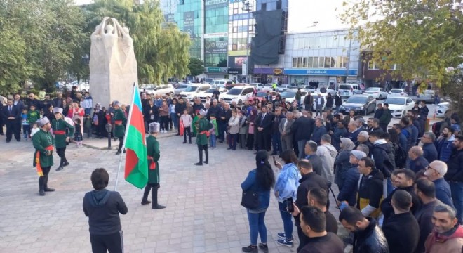 Doğu Anadolu’da Karabağ Zaferi coşkusu