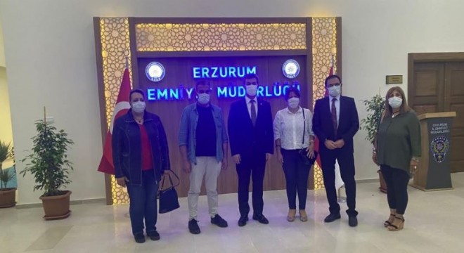 ERMED’den Emniyet Müdürü Tuncer’e ziyaret