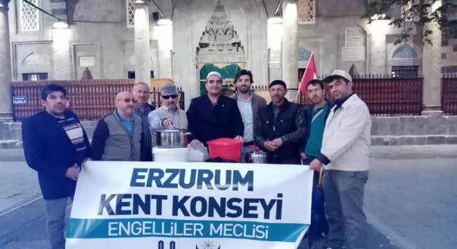 Engelliler Meclisinden aşure etkinliği