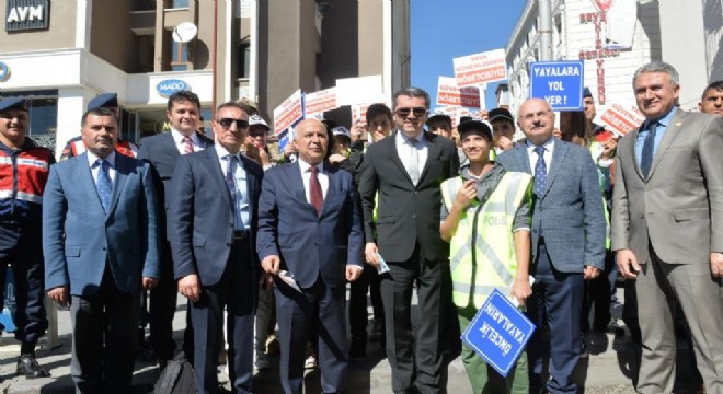 Erzurum’da “Yaya Güvenliği Nöbeti” tutuldu