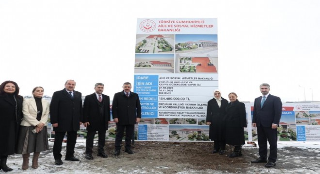 Erzurum’da sosyal hizmet atılımı