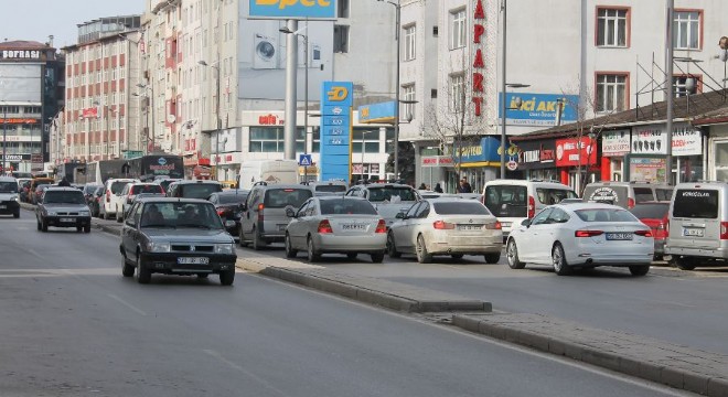 Erzurum mart dönemi araç varlığı açıklandı