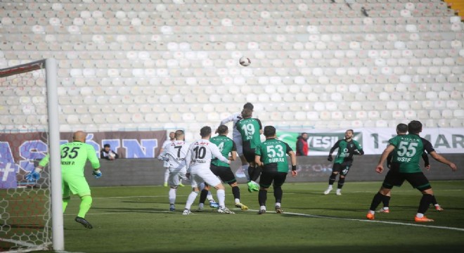 Erzurumspor 1 puanla yetindi