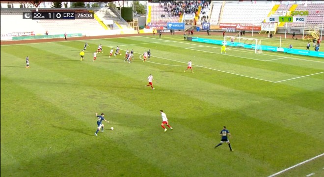Erzurumspor 2. kez yenildi
