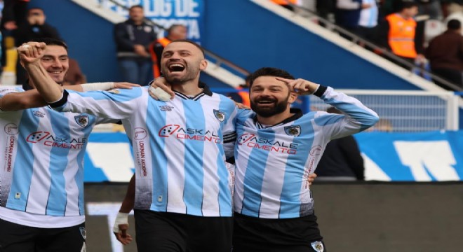 Erzurumspor Eyüpspor'u puansız uğurladı