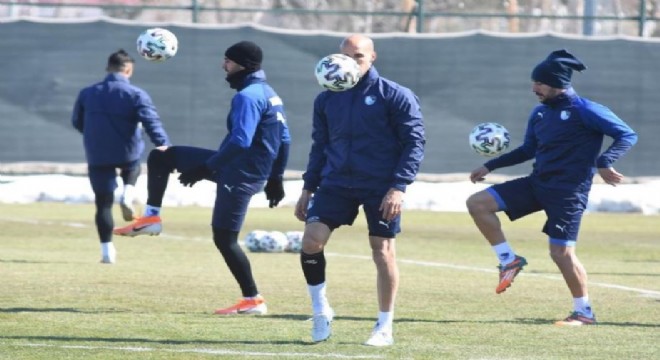 Erzurumspor, Göztepe maçı hazırlıklarına başladı