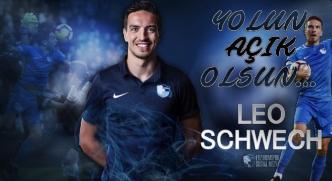 Erzurumspor Leo Schwechlen’e veda etti