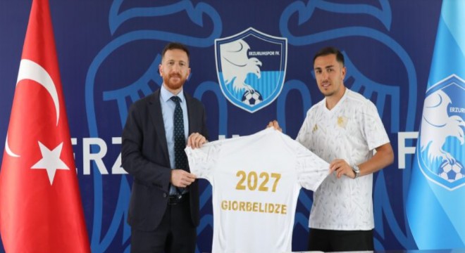 Giorbelidze 2027’ye kadar Erzurumspor’da