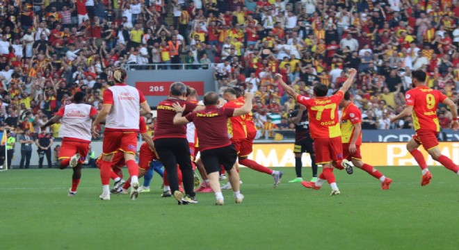 Göztepe, Süper Lig e yükseldi