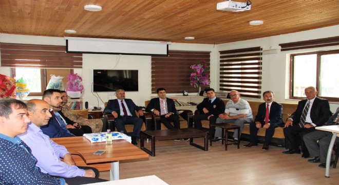 İspir’de bayramlaşma