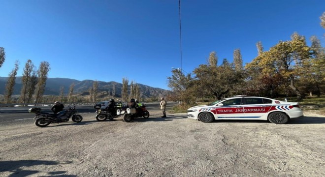 Jandarma trafik denetim verileri açıklandı