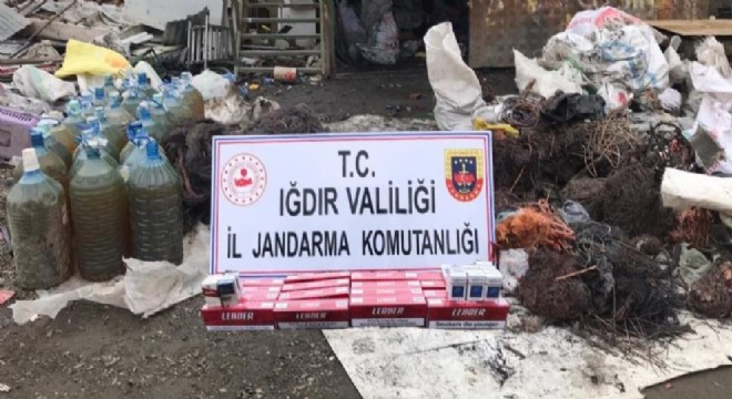 Jandarmadan kaçakçılık operasyonu