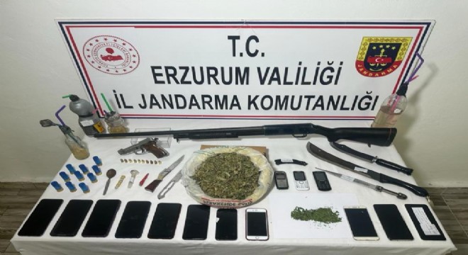 Jandarmadan uyuşturucu operasyonu