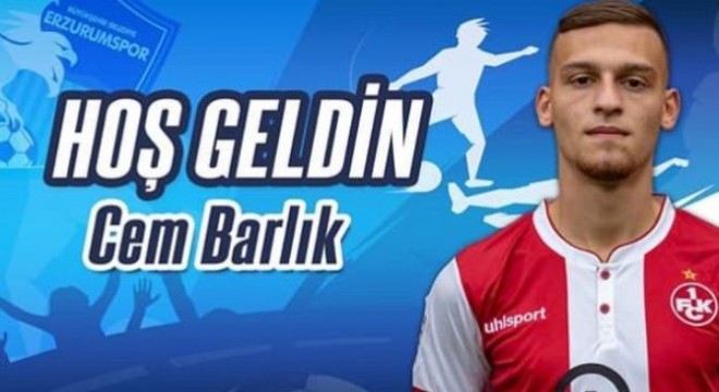 Kaiserslautern’den Cem Barlık Erzurumspor’da