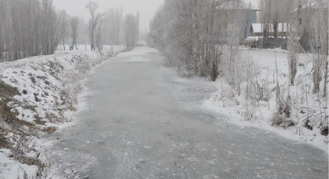 Karasu Nehri dondu