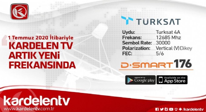 Kardelen TV yeni frekansında