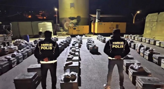 Kovanlardan 91 kilo uyuşturucu madde çıktı