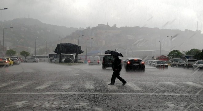 Meteorolojiden Erzurum için yağış uyarısı