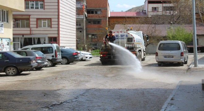 Oltu da hijyen mesaisi