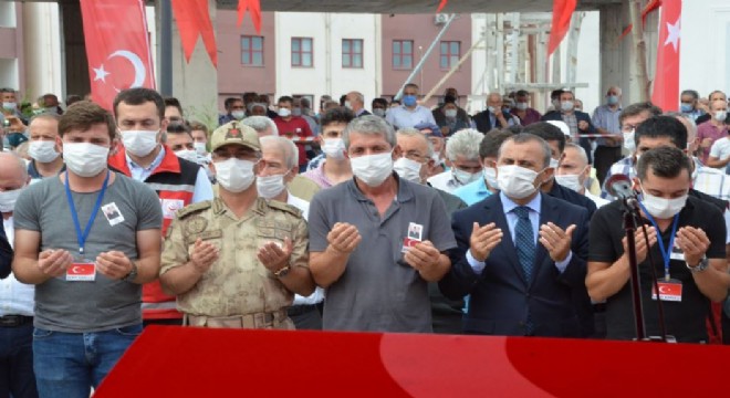 Ordu şehidini uğurladı