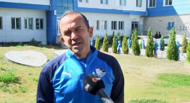 Özdilek Erzurumspor’un hedefini paylaştı