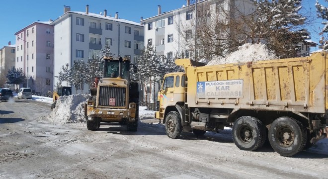 Palandöken’de Kara anında müdahale